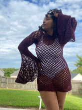 Load image into Gallery viewer, Don't Mesh With My Heart Crochet Dress Pattern — PDF