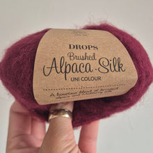 Load image into Gallery viewer, Drops Alpaca Silk Bordeaux