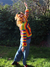 Load image into Gallery viewer, Rainbow of Sunshine Crochet Jumper Pattern - PDF Download