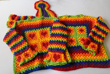 Load image into Gallery viewer, Rainbow of Sunshine Crochet Jumper Pattern - PDF Download