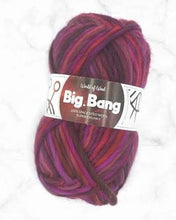 Load image into Gallery viewer, Big Bang Space Dyed Super Chunky Wool Yarn in Deep Space by World of Wool