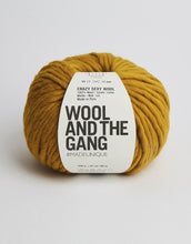 Load image into Gallery viewer, Crazy Sexy Wool Super Chunky Yarn in Bronzed Olive by Wool and the Gang
