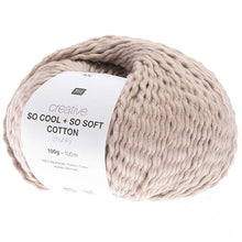 Load image into Gallery viewer, Creative So Cool & So Soft Chunky Cotton Yarn in Powder by Rico