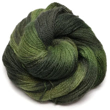 Load image into Gallery viewer, Hand Dyed Bluefaced Leicester, Shetland and Alpaca 4ply Yarn in Ancient Oak by Bluebell Yarns