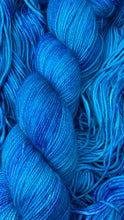 Load image into Gallery viewer, Hand Dyed Sock 4ply Yarn in Caribbean Sea by Solicious Yarns