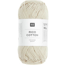 Load image into Gallery viewer, Mercerised Cotton DK Yarn in Oat Flake by Rico