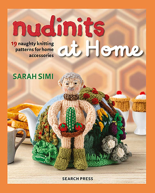 Nudinits at Home cheeky knitting patterns book by Sarah Simi.
