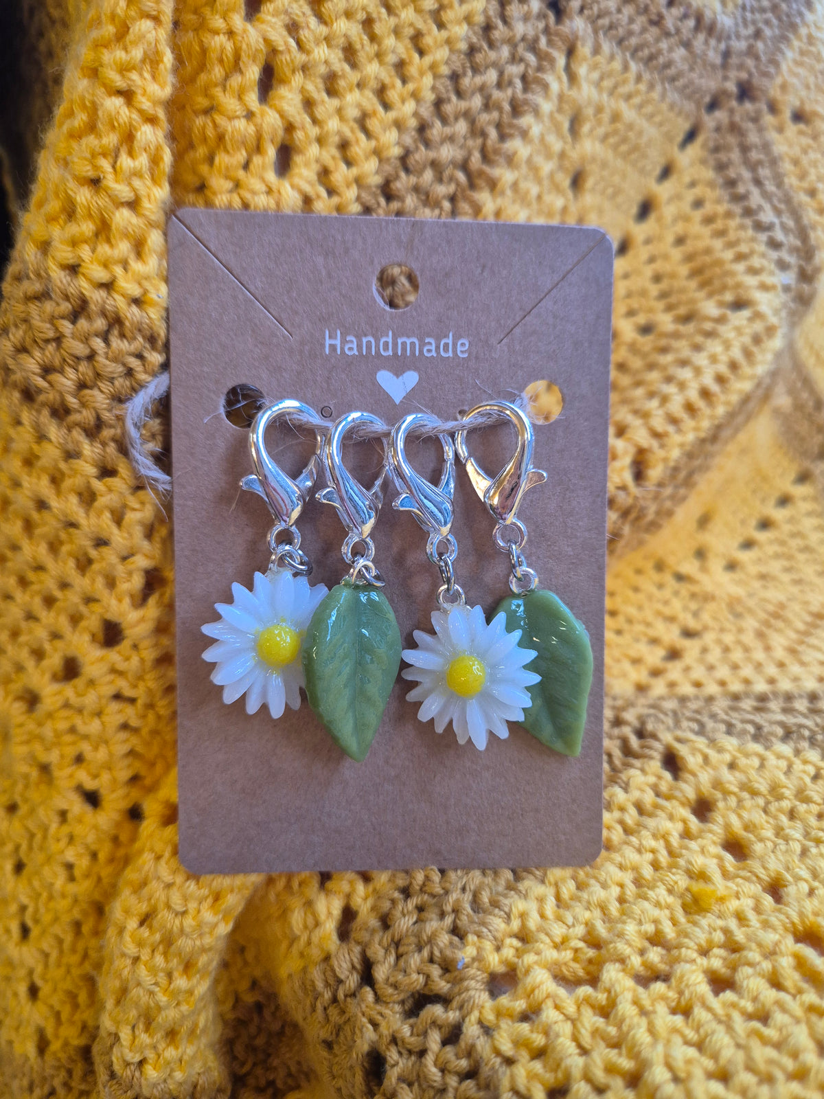 Handmade Glass Stitch Markers - Gobblin Glass