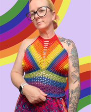 Load image into Gallery viewer, Ziggy Bralet & Flare Crochet Set Pattern — PDF Download