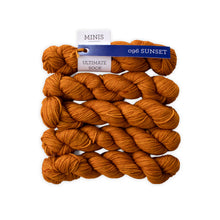 Load image into Gallery viewer, Ultimate Sock Minis Superwash Merino 4ply Yarn in Sunset by Malabrigo