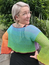 Load image into Gallery viewer, Ziggy Flare Crochet Top Pattern — PDF Download
