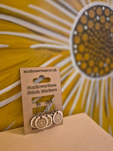 Load image into Gallery viewer, Sunflower Raes Stitch Markers | Tom Dyson
