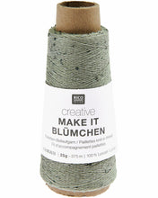 Load image into Gallery viewer, Creative Make It Blümchen Speckled Yarn in Silver by Rico
