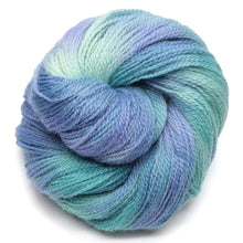 Load image into Gallery viewer, Hand Dyed Bluefaced Leicester 4ply Yarn in Wisteria by Bluebell Yarns
