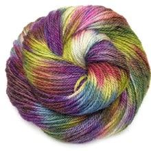 Load image into Gallery viewer, Hand Dyed Bluefaced Leicester, Shetland and Alpaca DK Yarn in Crayon Crumble by Bluebell Yarns
