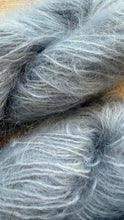 Load image into Gallery viewer, Mohair Aran Yarn in Wedgewood Whisper by Solicious Yarns
