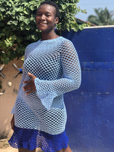 Load image into Gallery viewer, Don't Mesh With My Heart Crochet Dress Pattern — PDF
